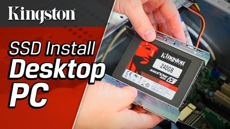 How to Install Ssd in Pc