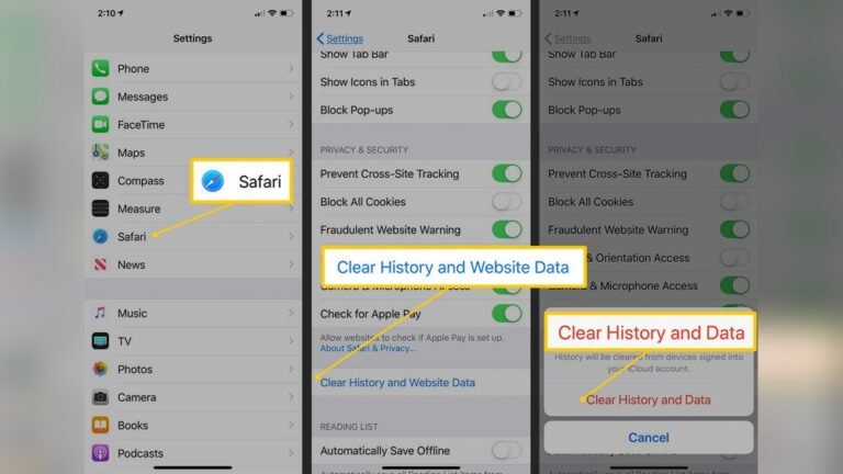 How to Clear Safari Cache on Iphone